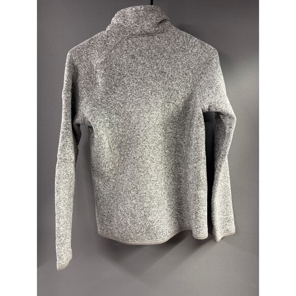 Patagonia Women's Better Sweater 1/4-Zip Fleece Gray Sz S - Picture 2 of 5